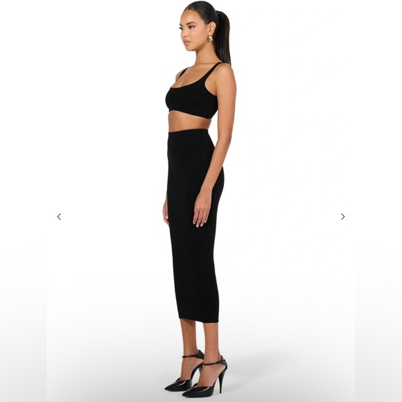 naked wardrobe Dresses & Skirts - NAKED WARDROBE NW MIDI SKIRT S